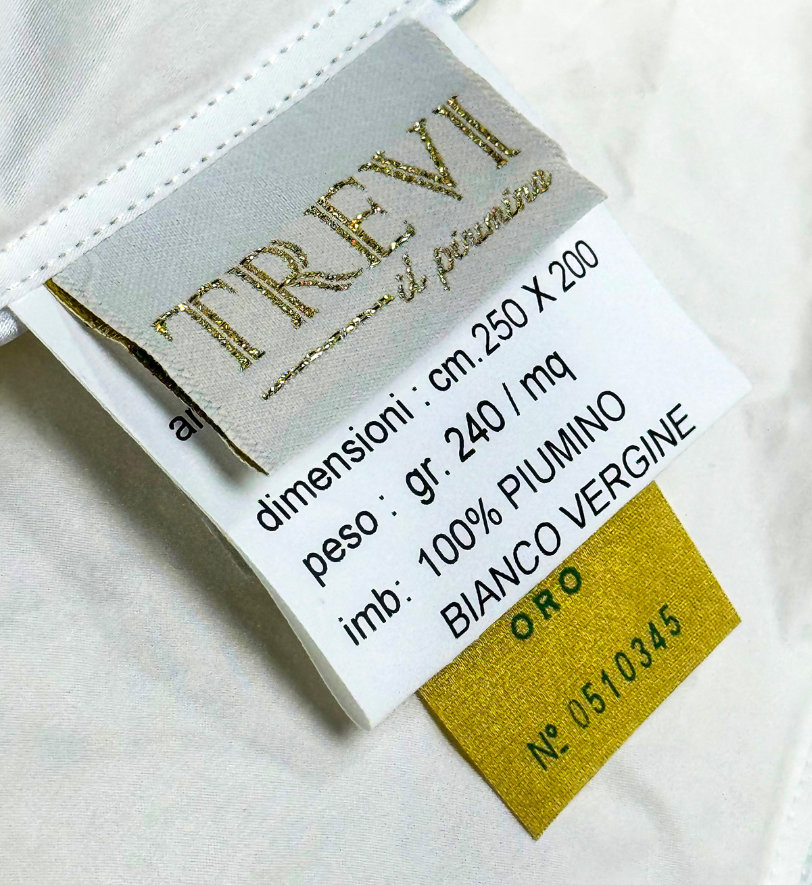 Piumino Trevi Molina Piumini White Passion